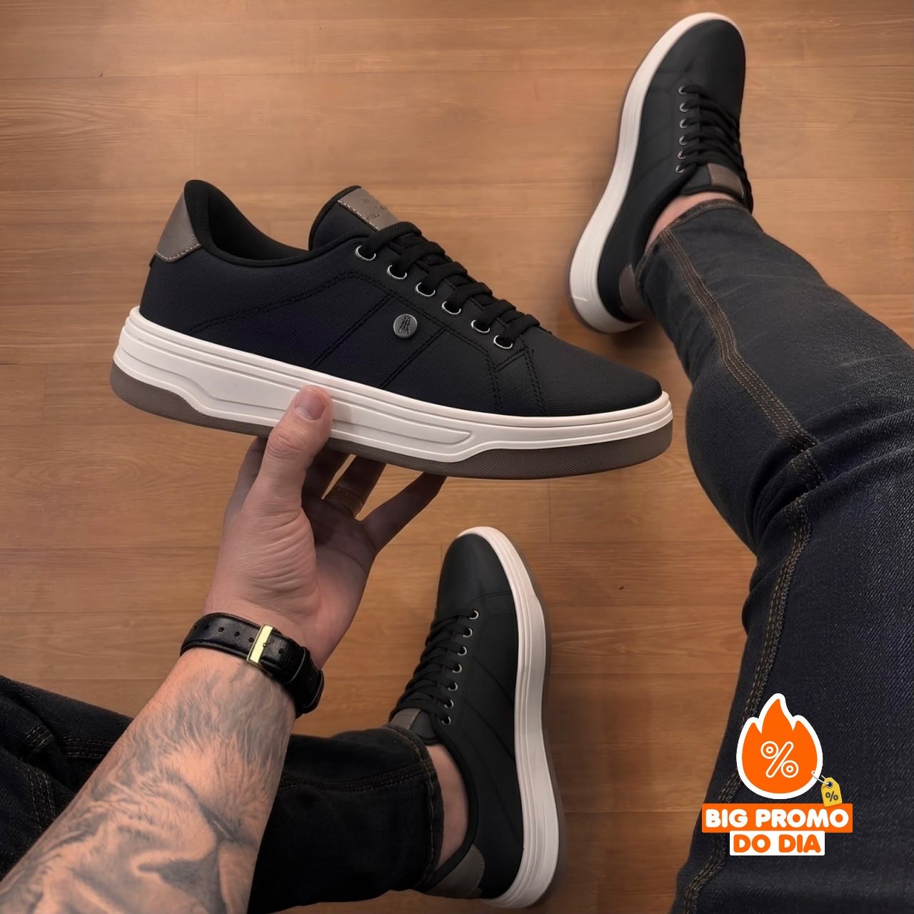 Tênis Casual Elegante Polo Wear