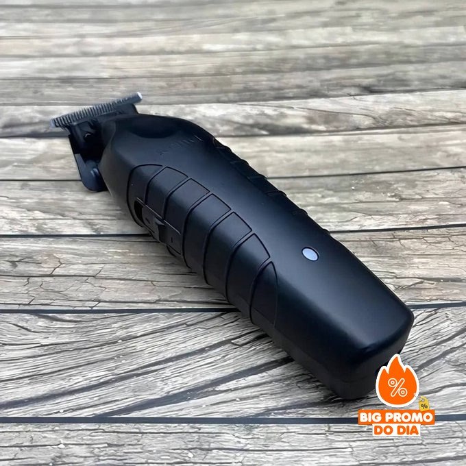 🪒 Máquina De Acabamento Corta Cabelo Profissional Kemei 2299 P Preto