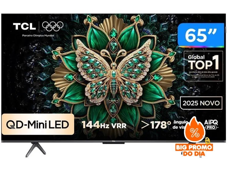 TCL 65" 4K UHD MiniLED 65C6K - 120Hz Google TV
