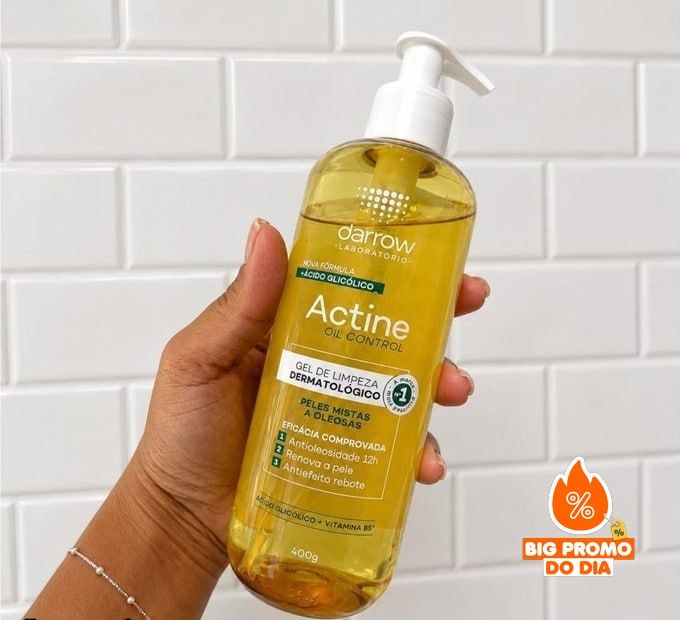 🫧 Gel De Limpeza Facial Darrow Actine Oil Control 400g