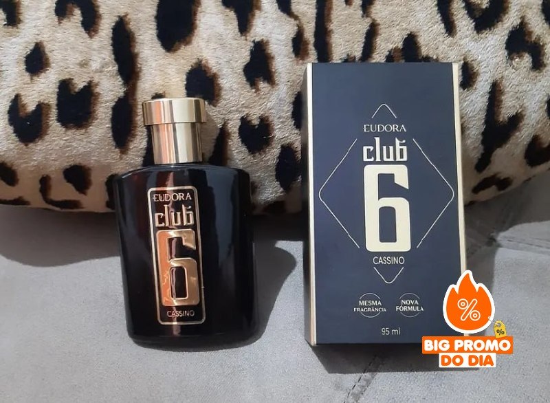 Eudora Club 6 Cassino Deo-colônia 95ml