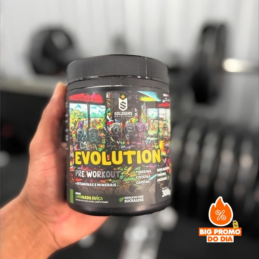 Pré-Treino Evolution Pré Workout 300g - Soldiers Nutrition