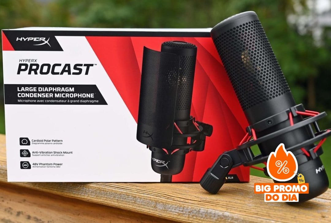 Microfone Hyperx Procast