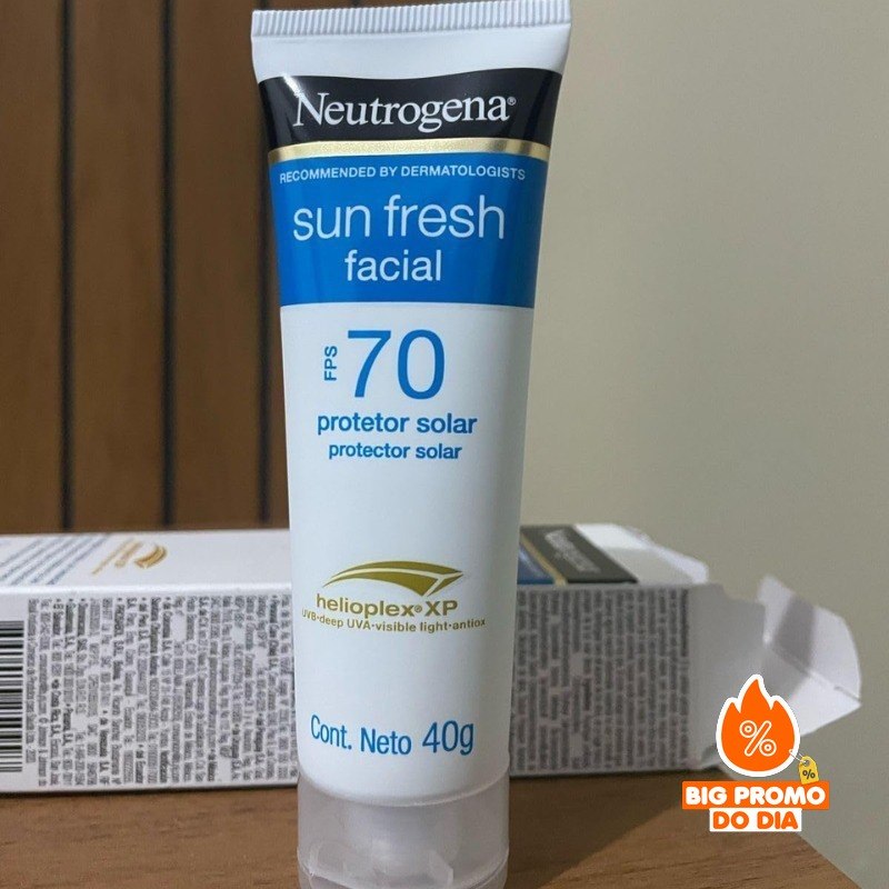 ️ Neutrogena Sun Fresh Protetor Solar Facial FPS 70 40g