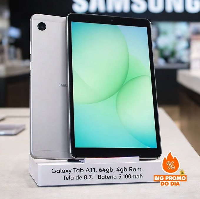 Samsung Galaxy Tab A11, 64gb, 4gb Ram, Tela De 8.7