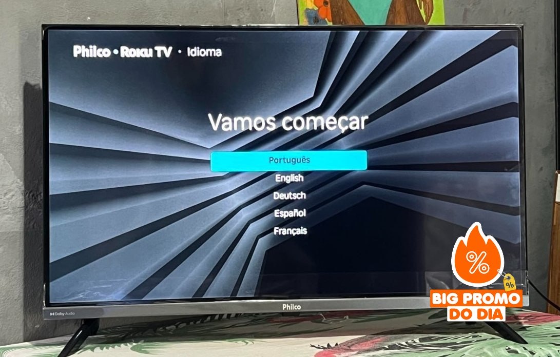 Smart TV 32" Philco Roku TV