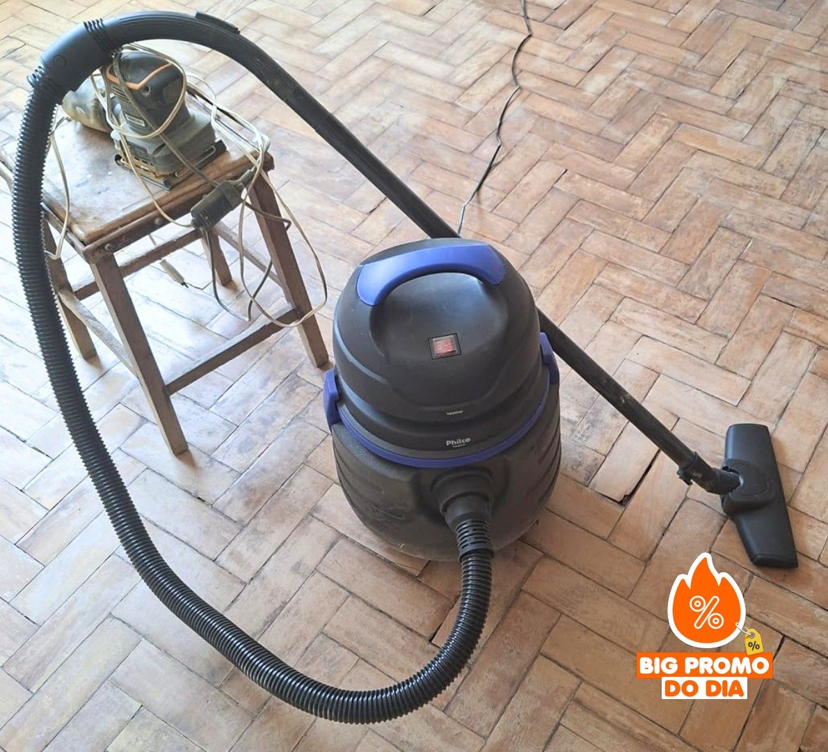 Aspirador De Água E Pó Philco 1500w 20L Pas80 127V