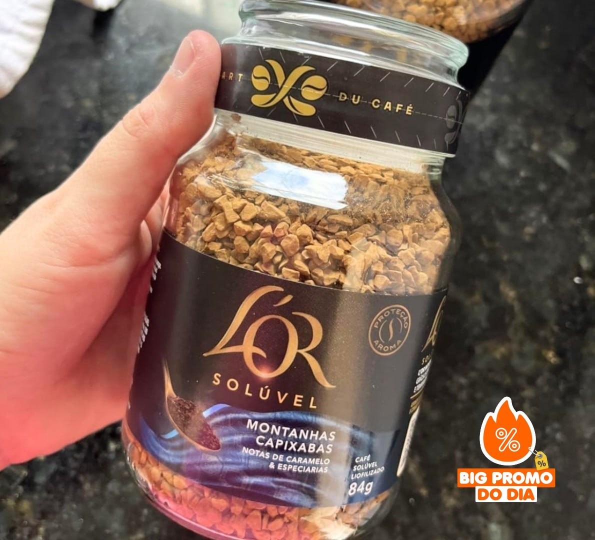 ️ Café Solúvel L'or Montanhas Capixabas 84g