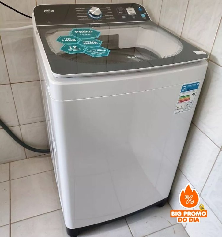 Máquina de Lavar 14kg Philco