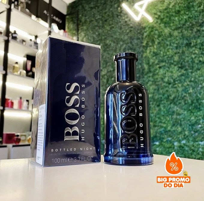Perfume Hugo Boss Bottled Night Masculino EDT 100Ml