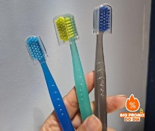 🪥 KESS Pack com 3 Escovas Dentais Pro Extra Macias