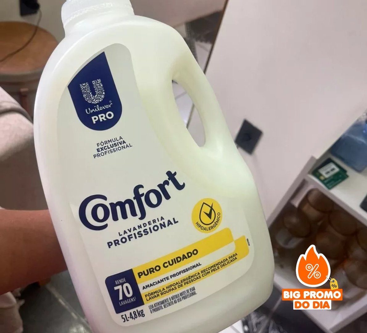 🫧 Amaciante Comfort Puro Cuidado 5L
