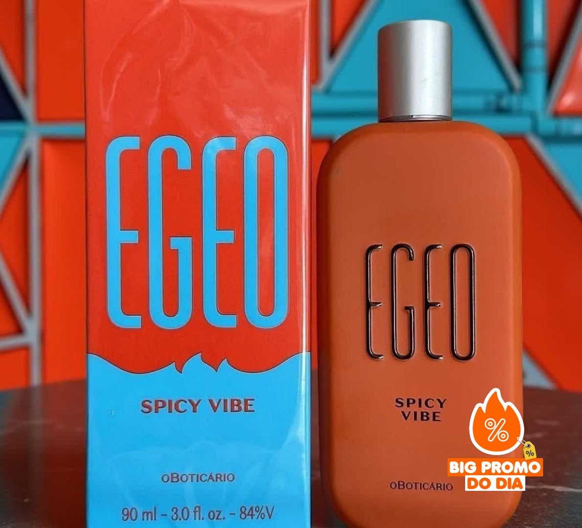 Egeo Spicy Vibe Colônia 90mL