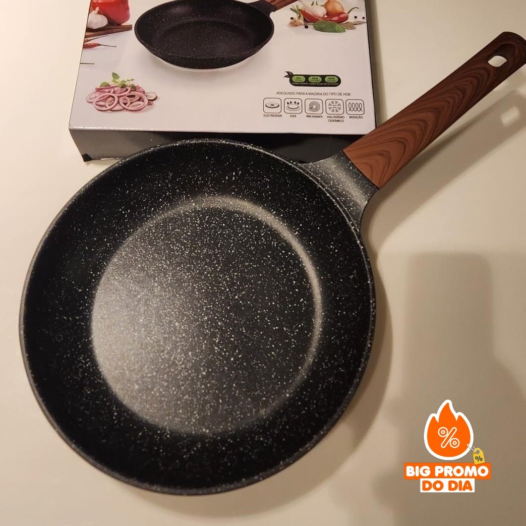 Panela Frigideira Antiaderente Cerâmica Dinda Home