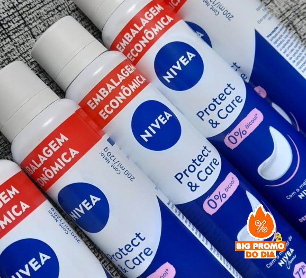 Desodorante Aerossol Protect & Care Nivea 200mL