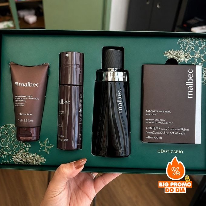 O Boticário Malbec Kit Premium