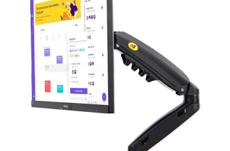 Suporte Para Monitor Articulado Ajuste Altura F80