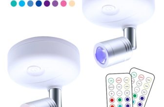 CH Led Wireless Spotlight 13 Cores 3 Modos De Escurecimento Controle Remoto Angular Ajustável Rgb