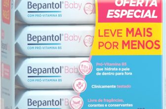 Bepantol Baby Pacote de Lenço Umedecido Bepantol, Toalha Umedecida, Lenço Umedecido Recem Nascido, Leve 4 pague 3, Branco