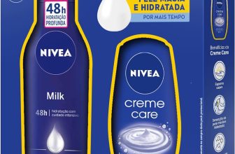 NIVEA Kit Loção Hidratante Milk Pele Seca a Extrasseca 200ml + Sabonete Líquido Creme Care 250ml-embalagem variável