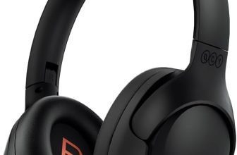 QCY H3 ANC Fone de Ouvido Bluetooth, Cancelamento de Ruído Ativo Headphone Bluetooth 5.4 Headset com Microfone, Certificação Hi-Res Audio, Conexão Multipontos, 60 horas reprodução (Preto)