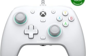 GameSir G7 SE Controle com Fio para PC, Xbox One, Xbox Series X|S, Gamepad para Jogos Plug and Play com Joysticks Hall/Gatilho Hall, Conector de Audio de 3,5 mm