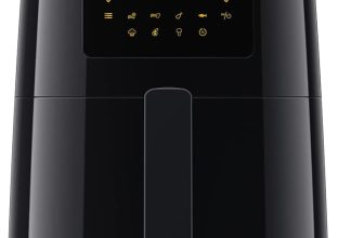 Philips Walita RI9252/91 Série 3000 – Fritadeira Airfryer Digital, 4.1L de capacidade, 127V, 1400W, Preta