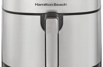 Fritadeira Sem Óleo AIR FRYER DIGITAL Hamilton Beach 5.0L 110v Cinza, 1700W – 35051