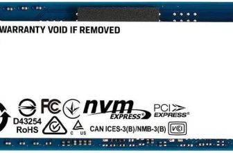 SSD Kingston NV2 1TB NVMe M.2 2280 (Leitura até 3500MB/s e Gravação até 2100MB/s)