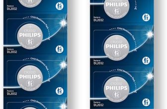 Bateria Cr2032 3v Philips cartela com 5 uns