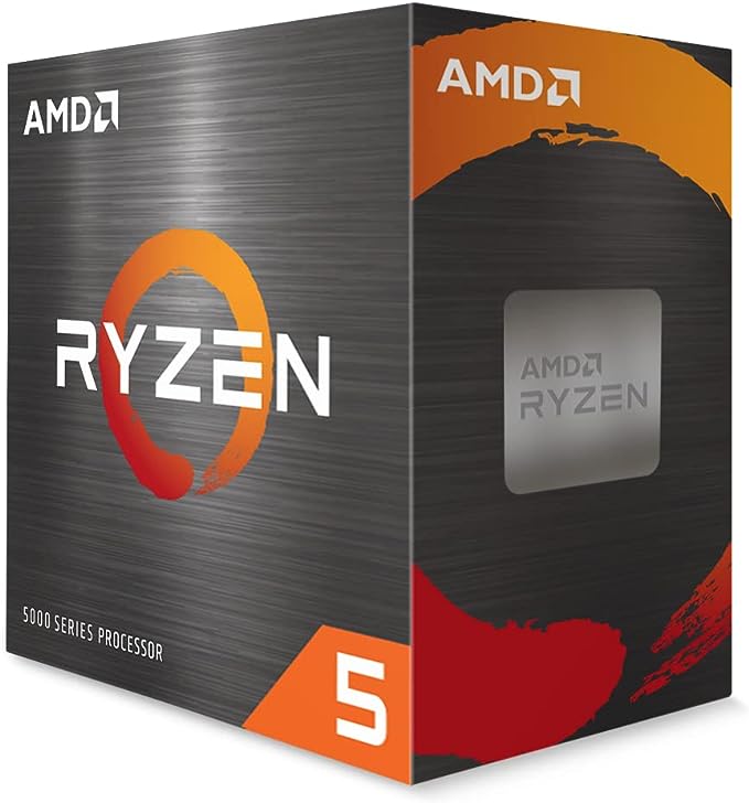 Processador AMD Ryzen 5 5500 100100000457BOX, Cerâmica cinzaEstoque na Amazon Po...