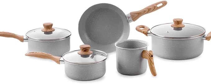 Brinox - Jogo de Panelas 5 Peças Ceramic Life Easy - Cinza De: R$372,90 Por ap...