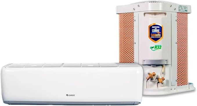 Ar Condicionado Split Hi Wall Gree G-Top Auto Inverter 12.000 Btus Frio 220v R-3...