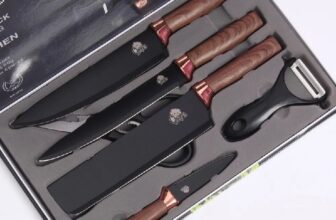 Jogo Faca De Churrasco 6 Peças Antiaderente Corte Navalha De: R$78,90 Por apenas…