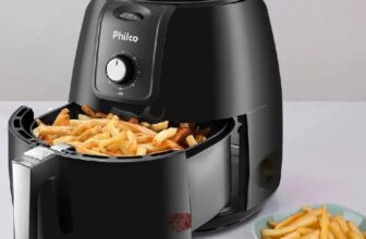 MAIOR QUE SEU APARTAMENTO Air Fryer Philco Gourmet PFR13P — 8,1L, 127V POR 239 E…