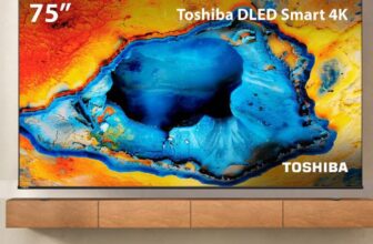 NÃO PASSA NEM NA PORTA DE CASA ESSE TREM! Smart TV Dled 75″ 4K Vidaa Toshiba DE …