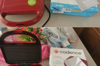 FAZER AQUELE MISTÃOOO ✅ Sanduicheira Minigrill Cadence Colors Vermelha -…
