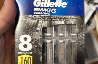 COMBÃO DE CABECINHA 🪒 Refils para Barbear Gillette Mach3 Carbono…