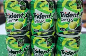 PRA TU TA MASTIGANDO LEGAL 🍬 Chiclete Trident XGamers Citrus…
