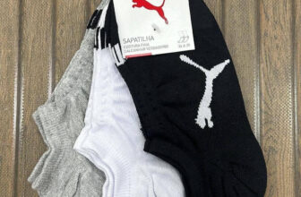 PUMA É QUALIDADE 🧦 Kit com 9 Pares Meias Puma…