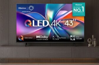 QLED DE TAMANHO INTERMEDIÁRIOOO 📺 Smart TV 43″ 4K QLED…