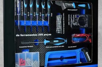 ADULTOS FUNCIONAIS AMAM 🪛 Jogo Kit Maleta Ferramentas 299 Peças…