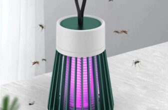 XÔ MOSQUITADA ✅ Lâmpada Elétrica Mata-Mosquitos Com Luz UV Usb…