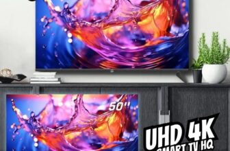 50TONA COM CUPONZADA 📺 Smart TV HQ 50″ UHD 4K…