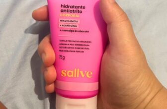 TU VAI PRECISAR NESSE CALOR ✅ Sallve Hidratante Antiatrito 75g…