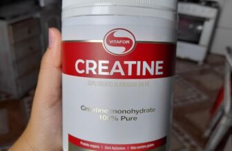 PRA FICAR FORTIN 💪 Creatina Monohidratada 300g Vitafor 🔥 DE…