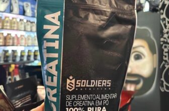 SE TORNE UM GRANDE SOLDADO (LITERALMENTE) 💪 Creatina Monohidratada 500g…