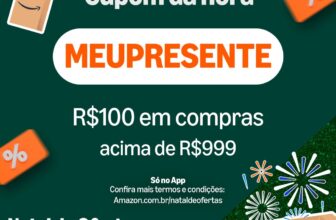 🚨 NOVO CUPOM APP AMAZON ➡️ R$100 OFF em R$999…