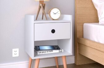 PRO TEU QUARTO ✅ Kit 2 Mesas de Cabeceira Compacta…