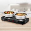 PRECINHO ✅ Fogão Elétrico Portátil Cooktop Elgin Double Cook 2…